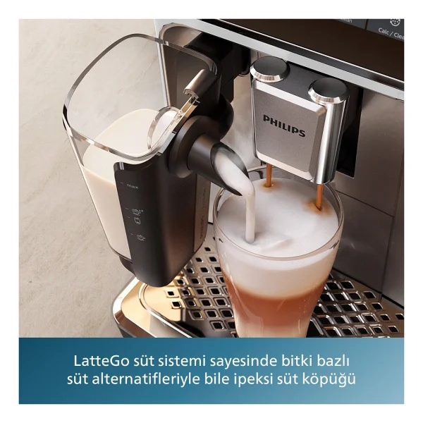 Philips 3300 Serisi Lattego Ep3343/50 Tam Otomatik Espresso Makinesi - Görsel 4