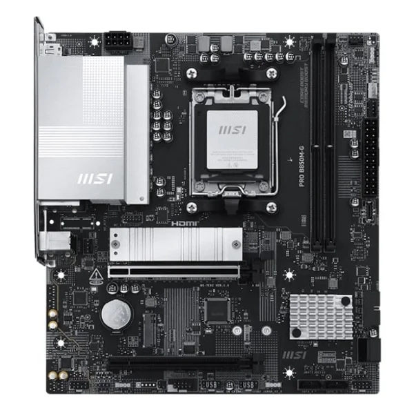 Msı Pro B850m-G AMD Am5 DDR5 Micro Atx Anakart - Görsel 2