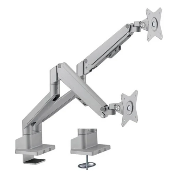 Brateck 17-32 İnç Uyumlu İki Kollu Amortisörlü Gri Monitör Kolu (Ldt62-C024) - Görsel 5