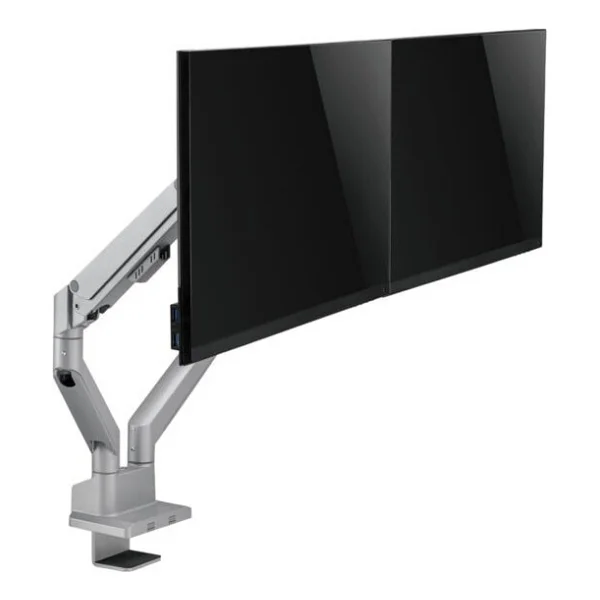 Brateck 17-32 İnç Uyumlu İki Kollu Amortisörlü Gri Monitör Kolu (Ldt62-C024) - Görsel 8