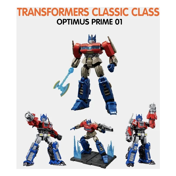 Blokees Transformers Classic Class 01 Optimus Prime Işıklı Figür - Görsel 2