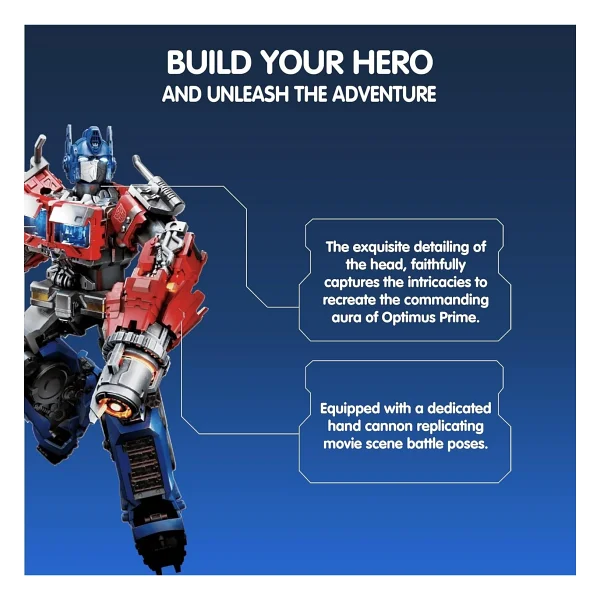 Blokees Transformers Classic Class 01 Optimus Prime Işıklı Figür - Görsel 3
