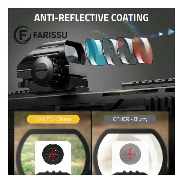 103hd Red Dot Reflex Nişangah - 3 Moa - 4 Retikül - 20 Mm Ray - Görsel 3