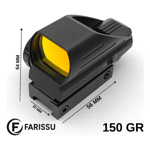 103hd Red Dot Reflex Nişangah - 3 Moa - 4 Retikül - 20 Mm Ray - Görsel 7