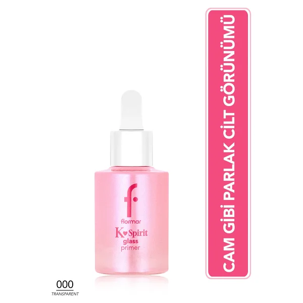 Flormar K-Spirit Işıltılı & Pürüzsüzleştirici Cam Cilt Etkili Besleyici Makyaj Bazı - - Görsel 5