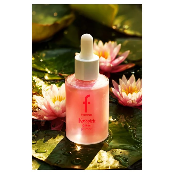 Flormar K-Spirit Işıltılı & Pürüzsüzleştirici Cam Cilt Etkili Besleyici Makyaj Bazı - - Görsel 4