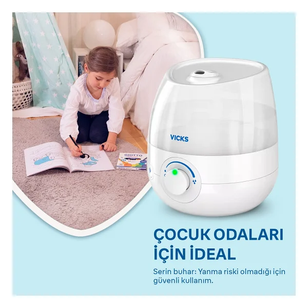 Vicks Vul525e4 Soğuk Buhar Ultrasonik Hava Nemlendirici - Görsel 6
