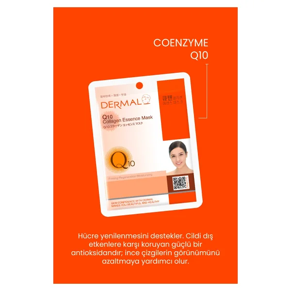 Dermal Q10 Kolajen Maskesi 23 Gr - Görsel 5