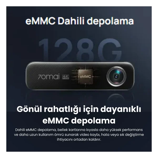 70mai M800 + Rc14 Ön Ve Arka Kamera Seti - Görsel 10