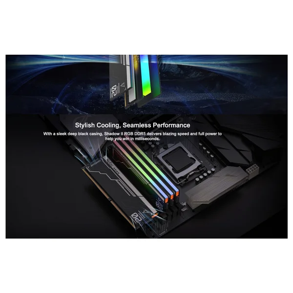 Netac Shadow Iı RGB 32gb (16gb X 2) 5600mhz DDR5 Nts2d5p56dp-32k PC RAM - Görsel 7