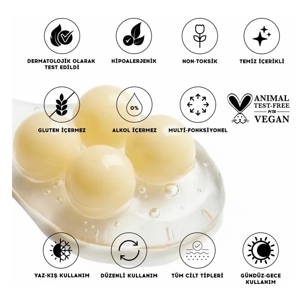 Cream Co. Sos Ton Eşitleyici Aydınlatıcı Kapsül 50 Ml Nemlendirici Krem - Görsel 7