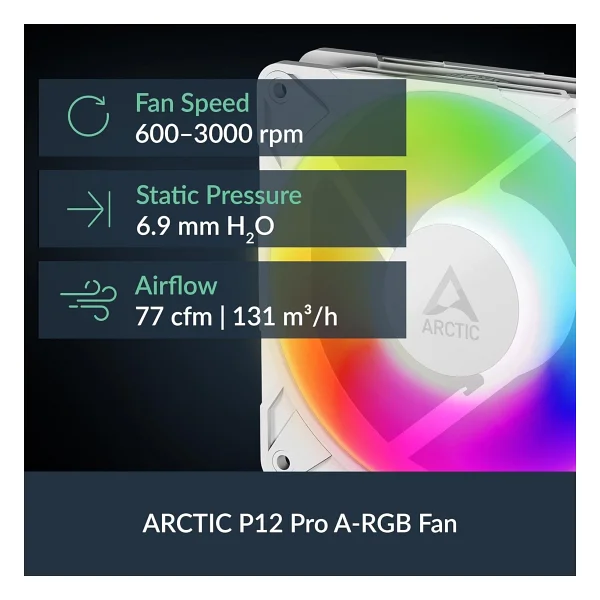 Arctic Liquid Freezer Iıı Pro 240 Argb Acfre00186a Beyaz İşlemci Sıvı Soğutucu - Görsel 3