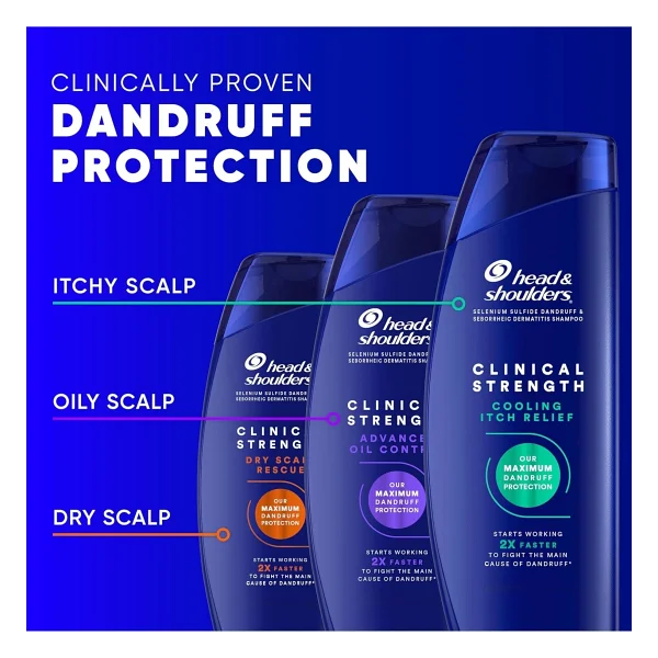 Head & Shoulders Clinical Strength Yağ Kontrol 400 Ml Kepek Şampuanı - Görsel 7