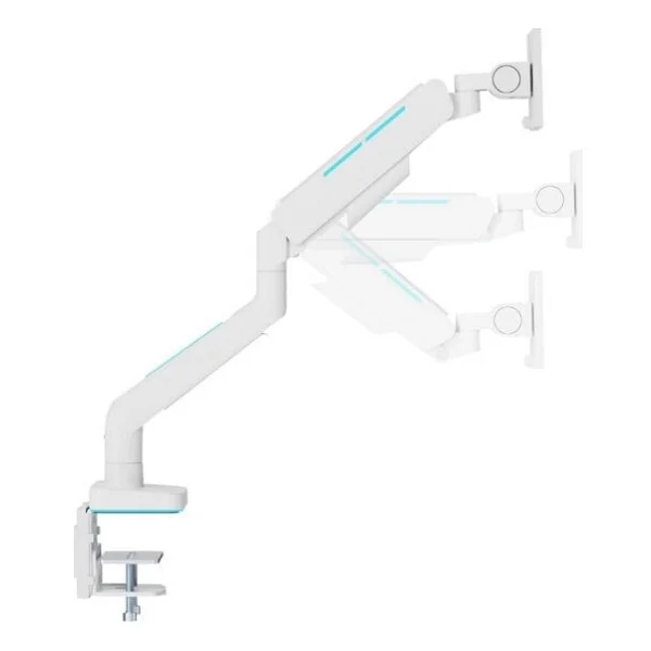 Brateck 17-49 İnç Uyumlu RGB Amortisörlü Beyaz Monitör Kolu (Ldt85-C012l) - Görsel 6