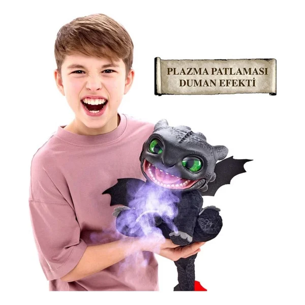 Wow Stuff Dreamworks Dragons Dişsiz Real Fx 30 Cm Elektronik Kukla - Görsel 3
