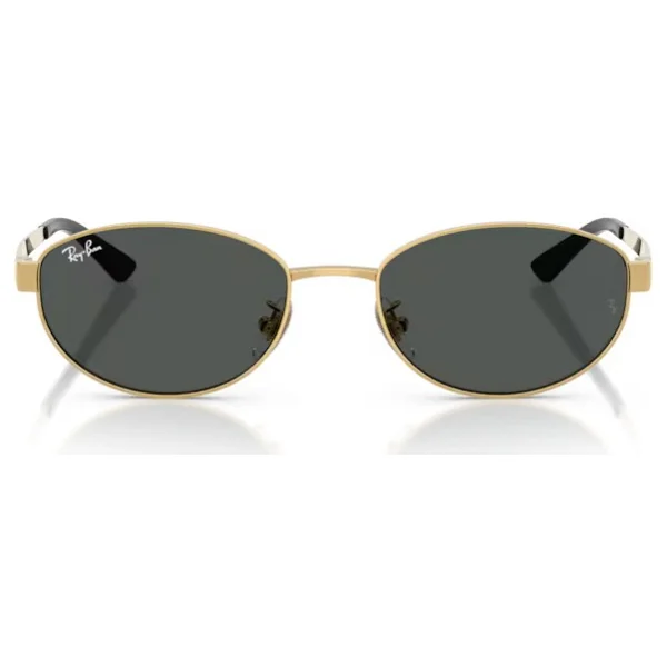 Ray-Ban 3774d 001/87 Arista Gold-Dark Grey Güneş Gözlüğü - Görsel 9