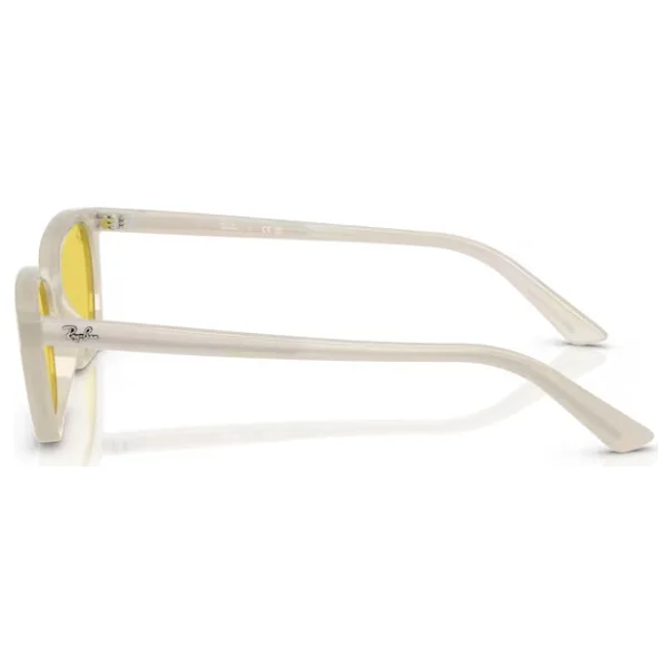Ray-Ban Zaya 4456 68086d White-Yellow Aynalı Güneş Gözlüğü - Görsel 8