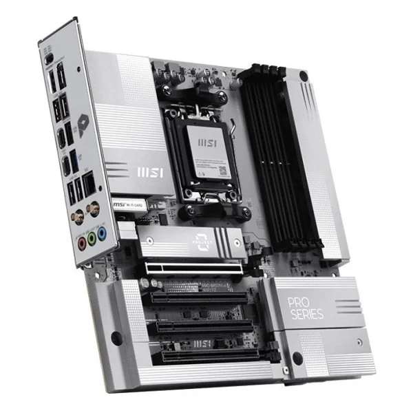 Msı Pro B850m-A Wi-Fi Pz AMD Am5 DDR5 Micro Atx Anakart - Görsel 3
