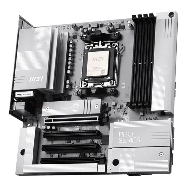 Msı Pro B850m-A Wi-Fi Pz AMD Am5 DDR5 Micro Atx Anakart - Görsel 4
