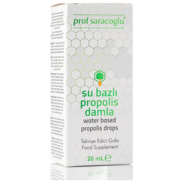 Prof Saracoğlu Su Bazlı Damla Propolis 20 Ml - Görsel 4