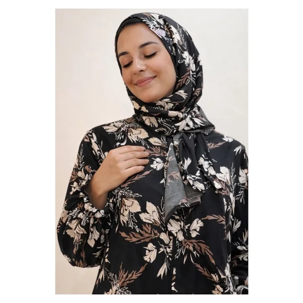 Larem Design Namaz Elbisesi - Bej - Standart - Görsel 10