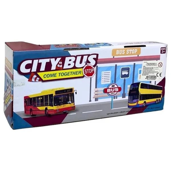 Samatlı Oyuncak Y781a Iki Katlı Otobüs- Smt - Görsel 2