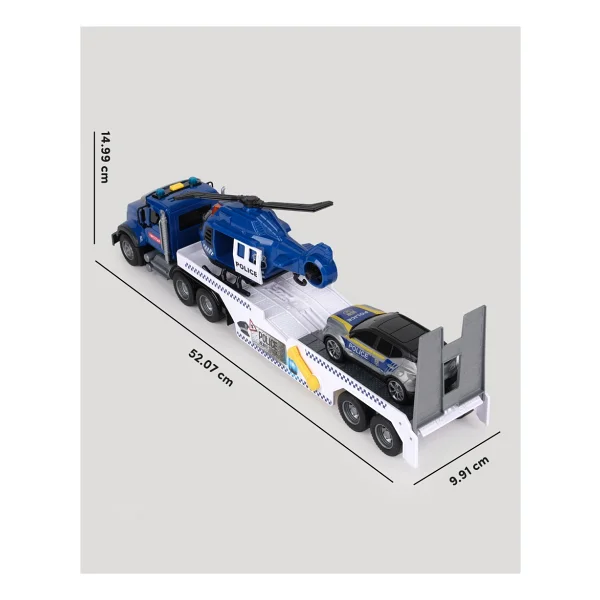 Let's Be Child Sesli Ve Işıklı Büyük Polis Tırı Lc-31312 - Görsel 7