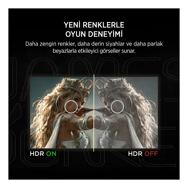 James Donkey Arven A70 27" 0.5 Ms Full HD Pivot 240 Hz Oyuncu Monitörü - Görsel 4