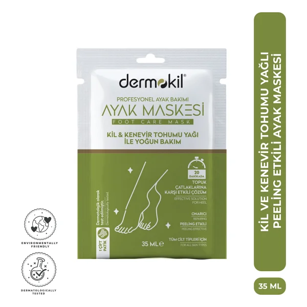 Dermokil Kenevir Yağlı Peeling Etkili Ayak Maskesi 35 Ml - Görsel 7