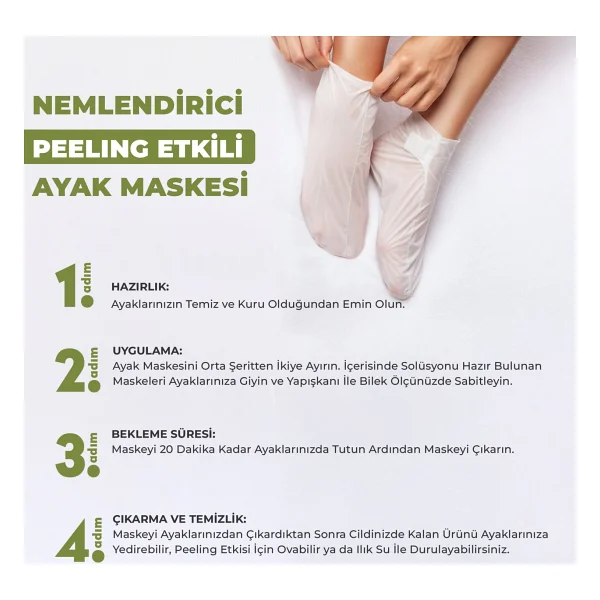 Dermokil Kenevir Yağlı Peeling Etkili Ayak Maskesi 35 Ml - Görsel 4