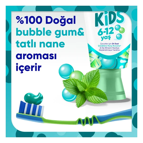Sensodyne Promine 6 +Yaş Çocuk Diş Macunu 50ml - Bubble Gum Aromalı - Görsel 2