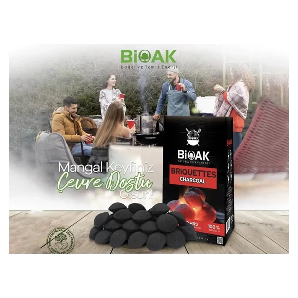 Dalyan Top Mangal Kömürü 4kg - Görsel 4