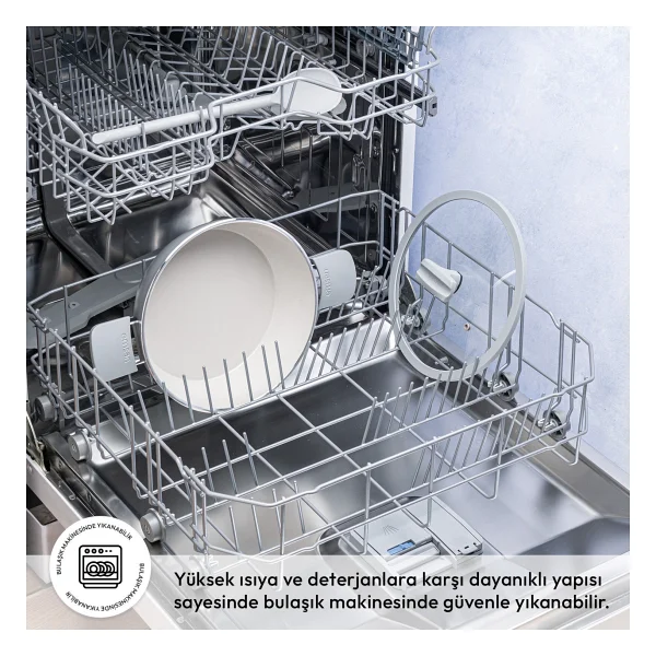 Emsan Swiss Crystal Rs 30 Cm Karnıyarık Tenceresi - Görsel 5