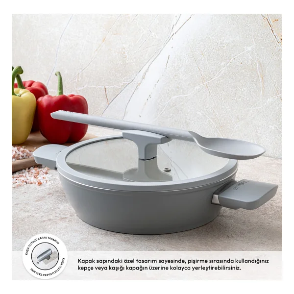 Emsan Swiss Cyrstal Rs 26 Cm Karnıyarık Tenceresi - Görsel 2