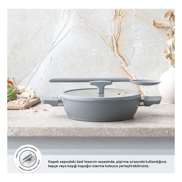 Emsan Swiss Cyrstal Rs 24 Cm Karnıyarık Tenceresi - Görsel 2