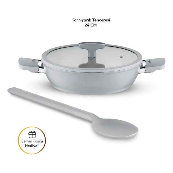 Emsan Swiss Cyrstal Rs 24 Cm Karnıyarık Tenceresi - Görsel 6