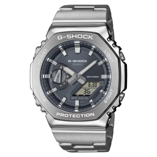 Casio G-Shock Gm-2110d-8adr Gri Erkek Kol Saati - Görsel 6