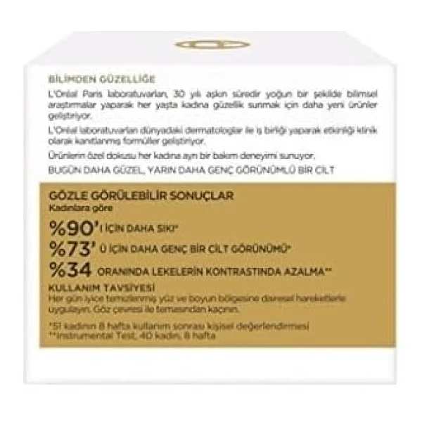 L'oreal Paris Yaş Uzmanı 60+ Kırışıklık Karşıtı Yenileyici Krem 50 Ml - Görsel 3