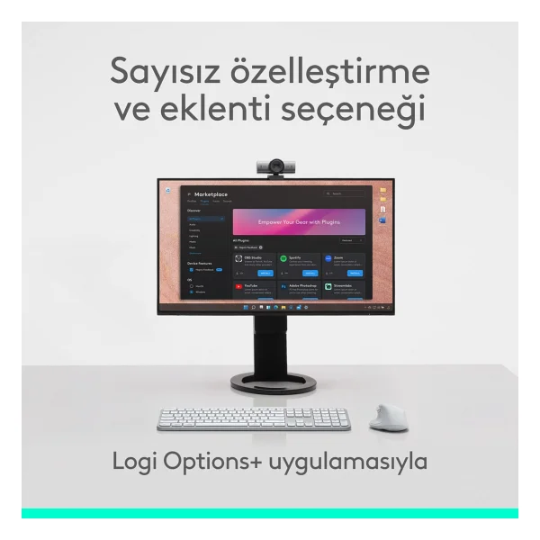 Logitech Mx Master 4 910-007563 Gri Şarjlı Kablosuz Mouse - Görsel 10