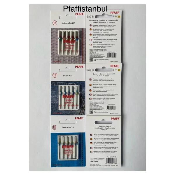 Pfaff Standart,Kot,Jarse Iğne Seti3'lü - Görsel 4