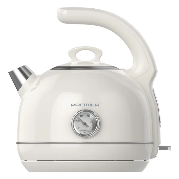 Premier Prk 1215C 2200 W Krem 1.5 lt Retro Kettle - Görsel 4