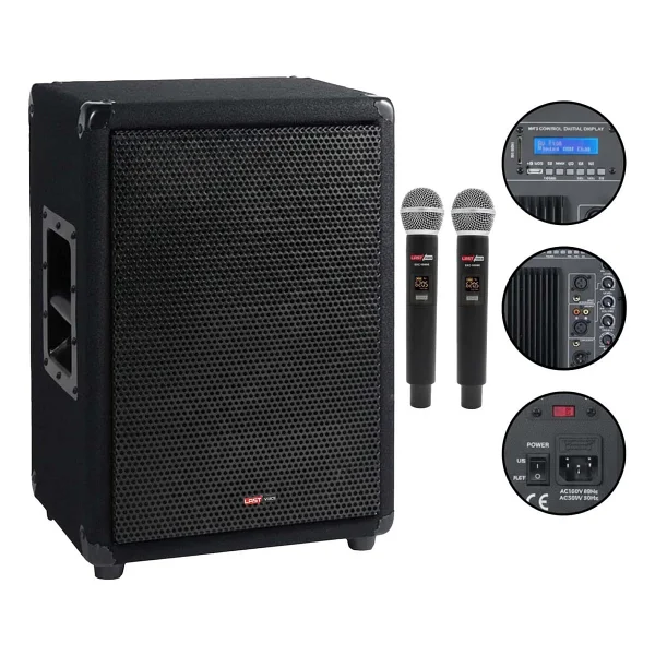 Lastvoice Lps-15ma 1000 W 15 İnç Mikrofonlu Kabin Hoparlör - Görsel 5