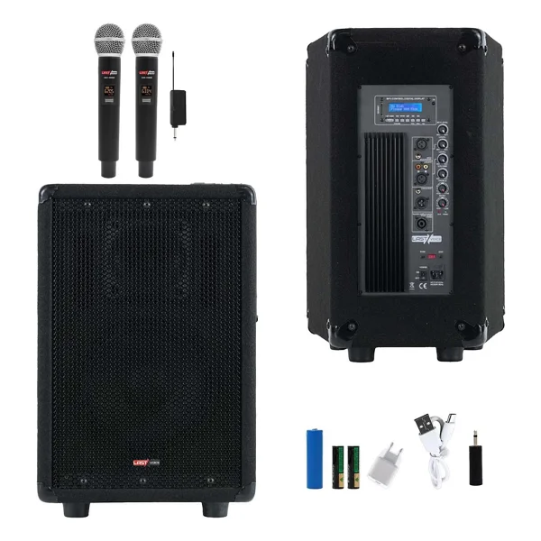Lastvoice Lps-15ma 1000 W 15 İnç Mikrofonlu Kabin Hoparlör - Görsel 2