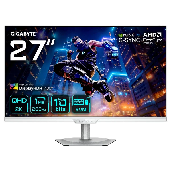 Gigabyte M27q2 Qd Ice 27" 1 Ms 2k Pivot Ips 200 Hz / 210 Hz Oc Oyuncu Monitörü - Görsel 6