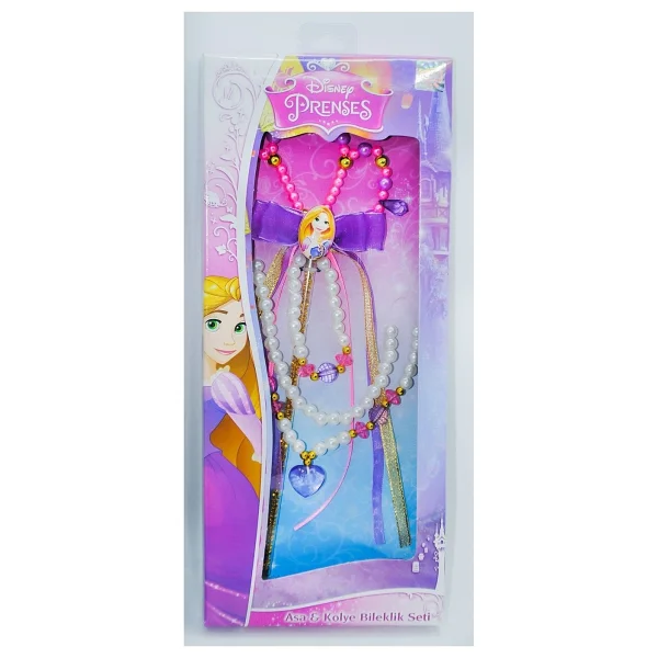 Disney Rapunzel Asa-Kolye-Bileklik Seti - Görsel 2