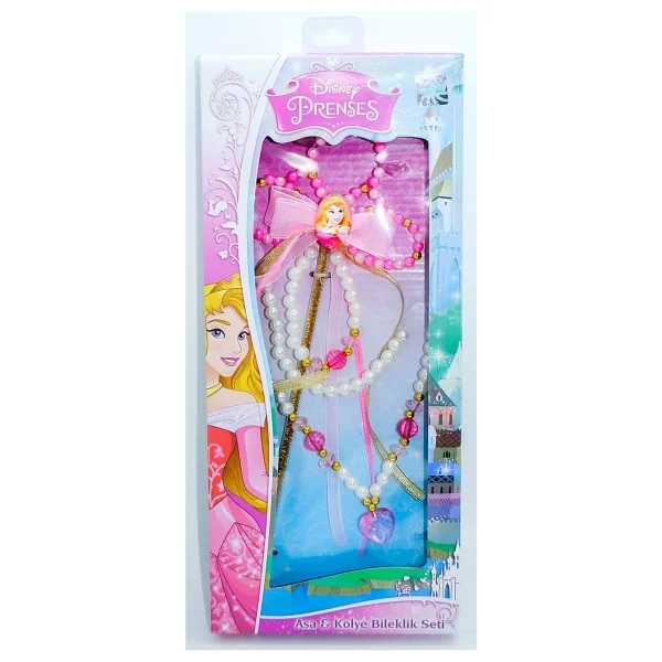 Disney Aurora Asa - Kolye - Bileklik Seti - Görsel 3