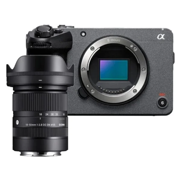 Sony Fx30 + Sigma 18-50mm Lens Sinema Kamerası - Görsel 3