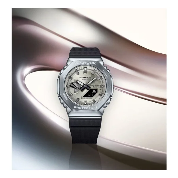 Casio G-Shock G-Steel Gbm-2100a-8bdr Krem Erkek Kol Saati - Görsel 9