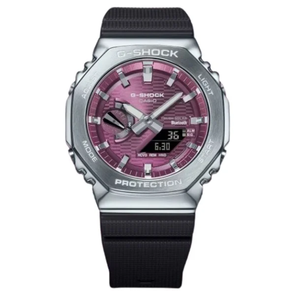 Casio G-Shock G-Steel Gbm-2100a-4bdr Mor Erkek Kol Saati - Görsel 8