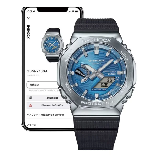 Casio G-Shock G-Steel Gbm-2100a-2bdr Mavi Erkek Kol Saati - Görsel 6